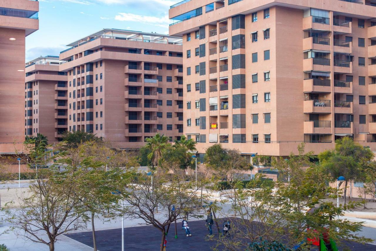 Apartment On The Beach,Pool,Wifi,Garage,Valencia Exterior photo